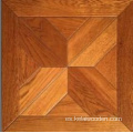 Pisos de madera de ingeniería de parquet de cobre de nogal negro